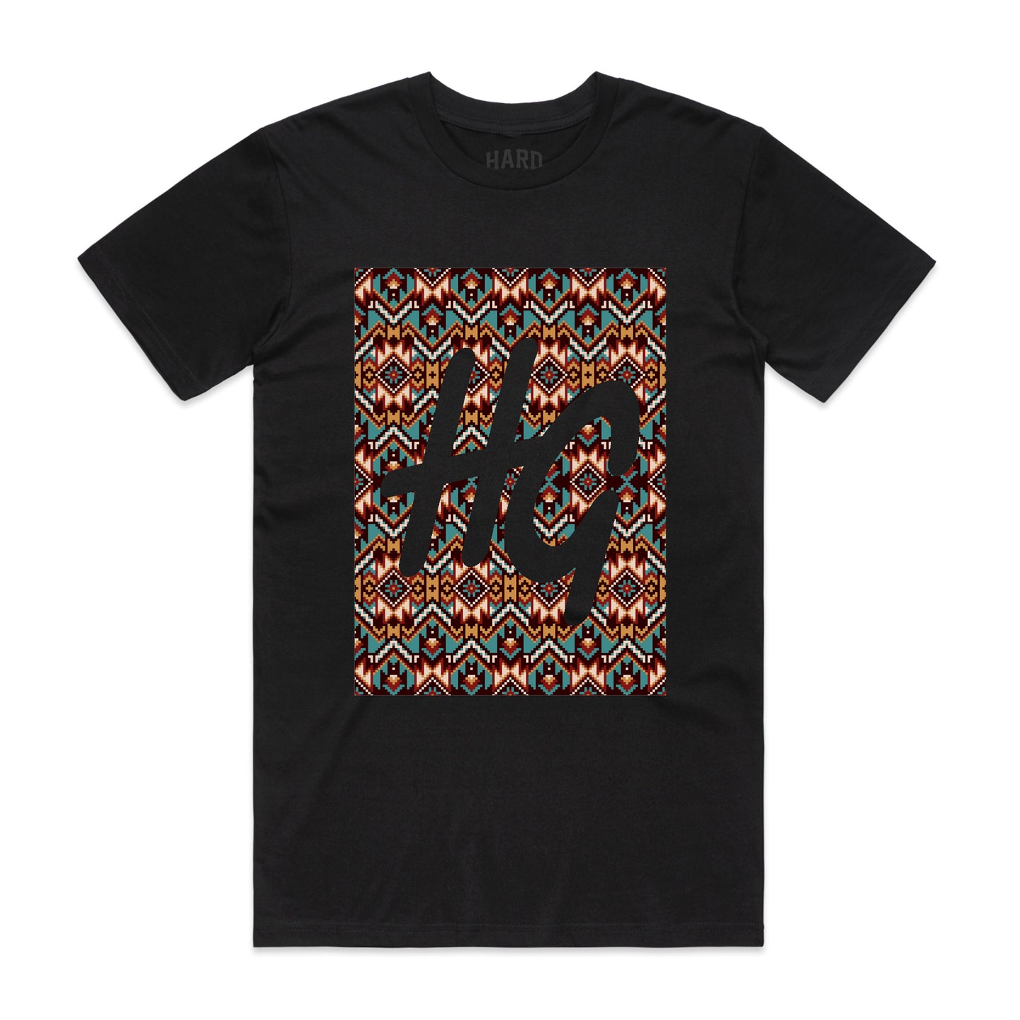 Aztec Tee Black