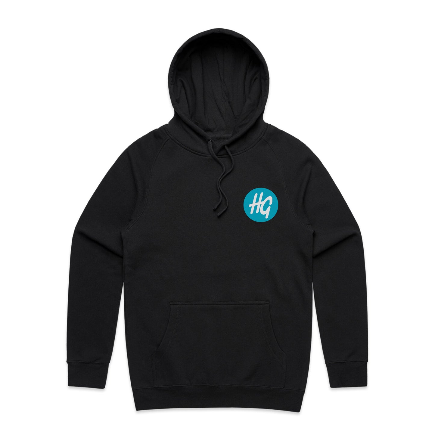 Geoflower Hoodie Black