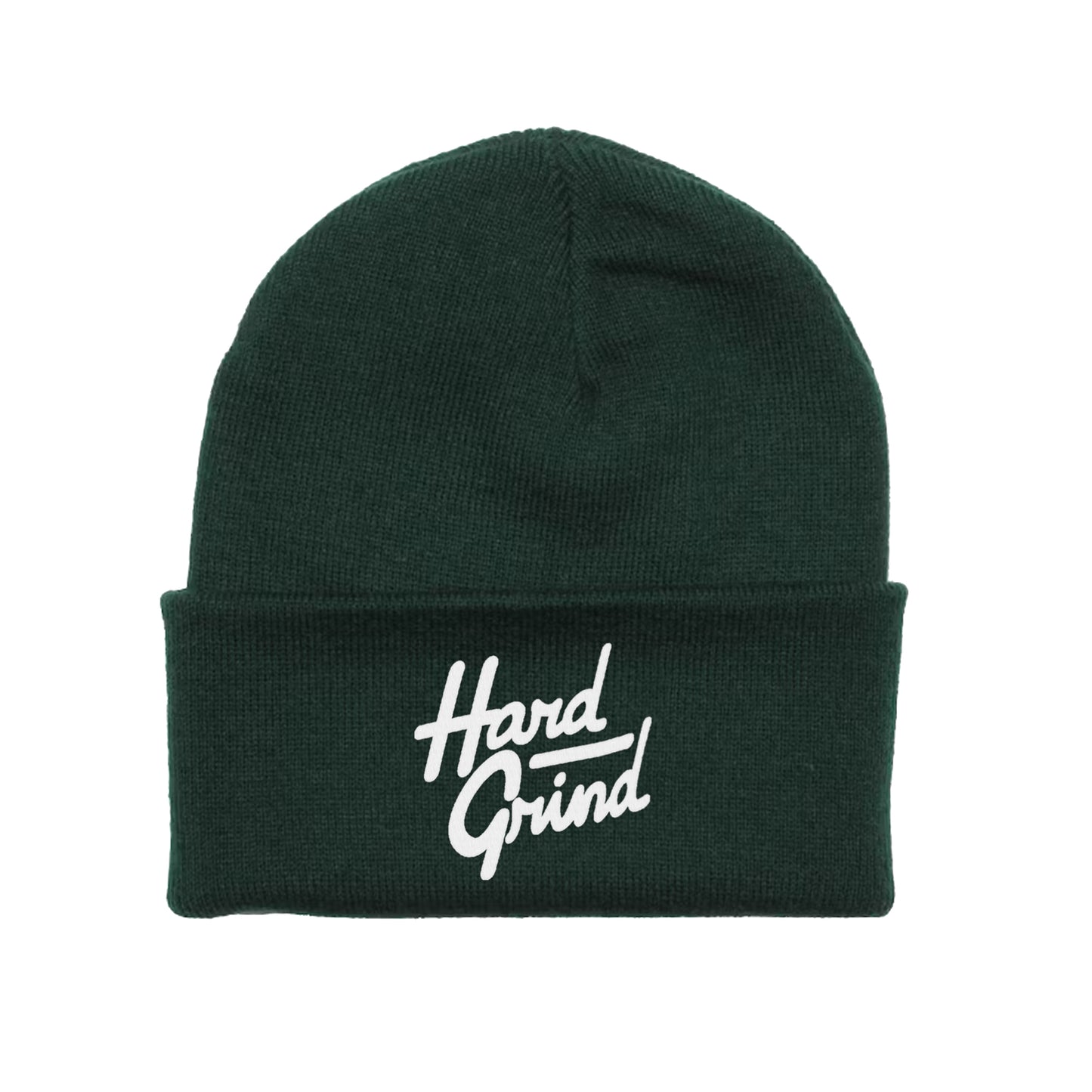 Italic Logo Beanie Bottle Green