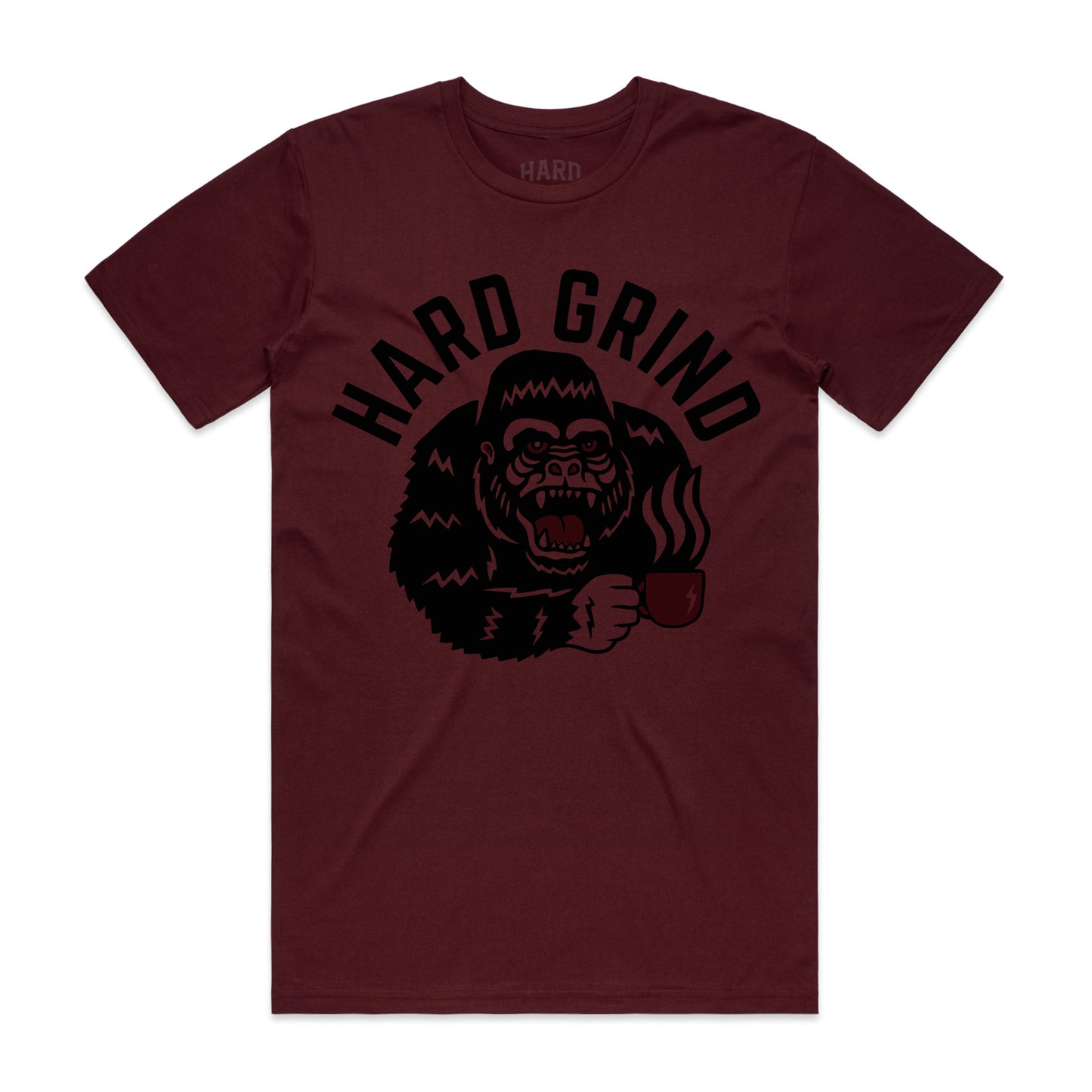 Gorilla Tee Burgundy