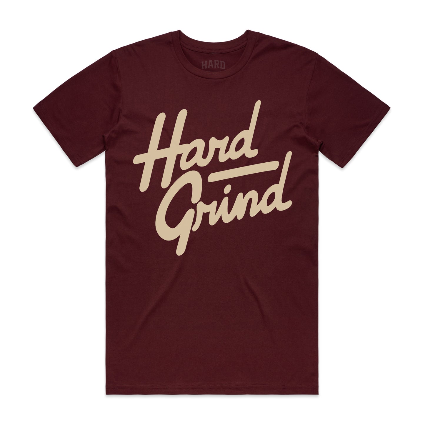 Italic Logo Tee Burgundy