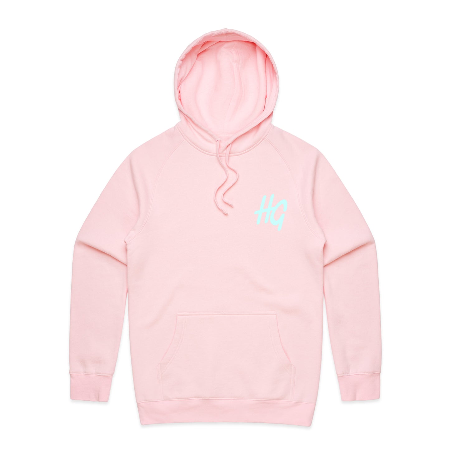 Italic Logo Hoodie Pink
