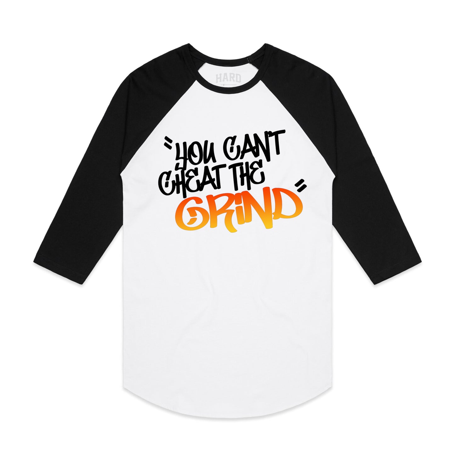 Can't Cheat The Grind Raglan
