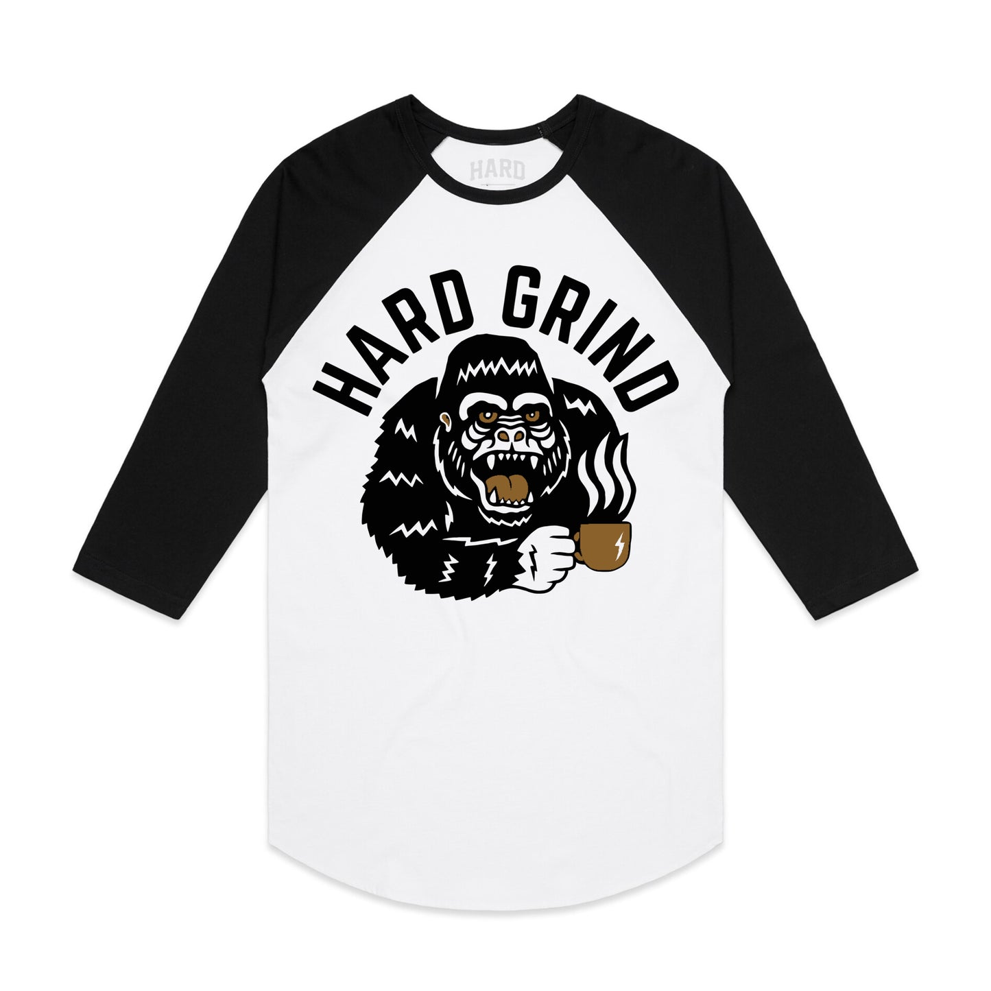 Gorilla Logo Raglan