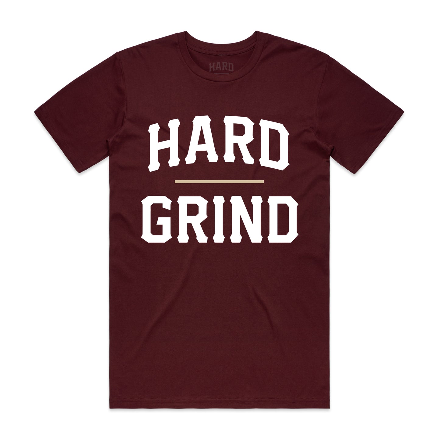 Stack Logo Tee Burgundy
