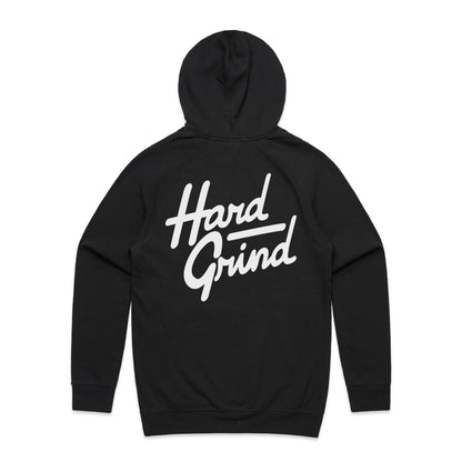 Italic Logo Hoodie Black