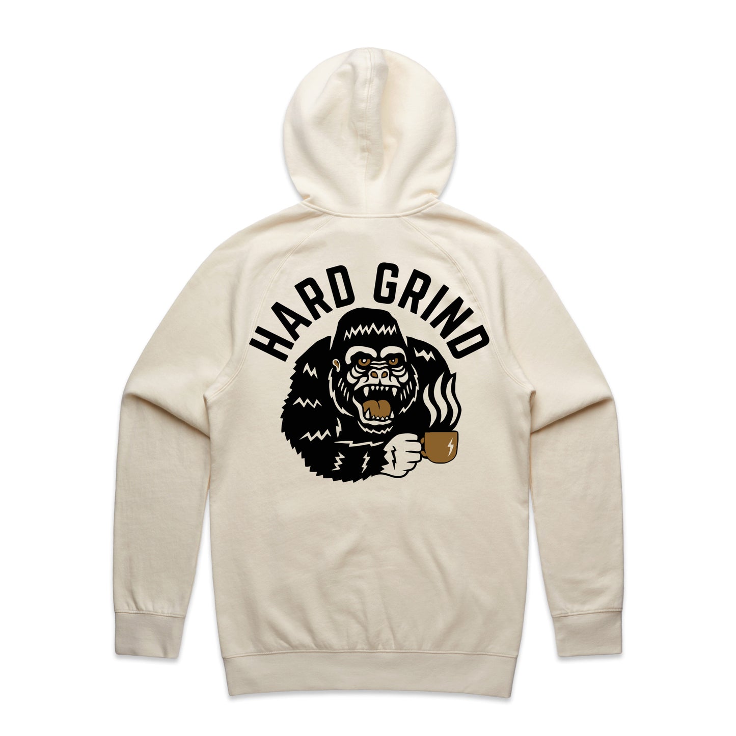 Gorilla Hoodie Ecru