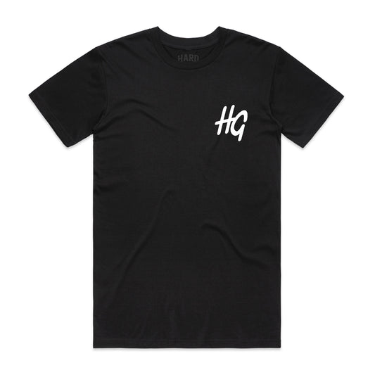 Italic Logo BP Tee Black