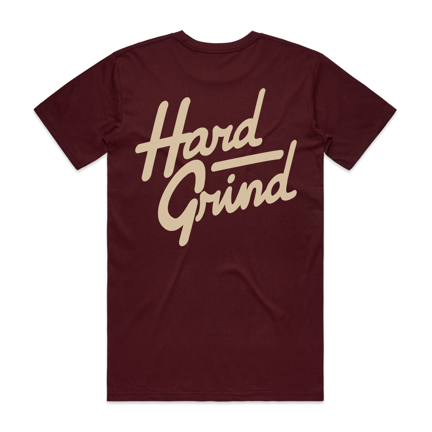 Italic Logo BP Tee Burgundy
