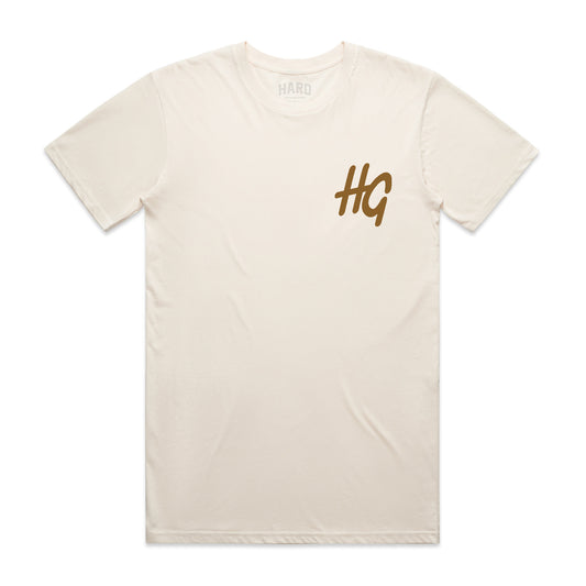 Italic Logo BP Tee Ecru