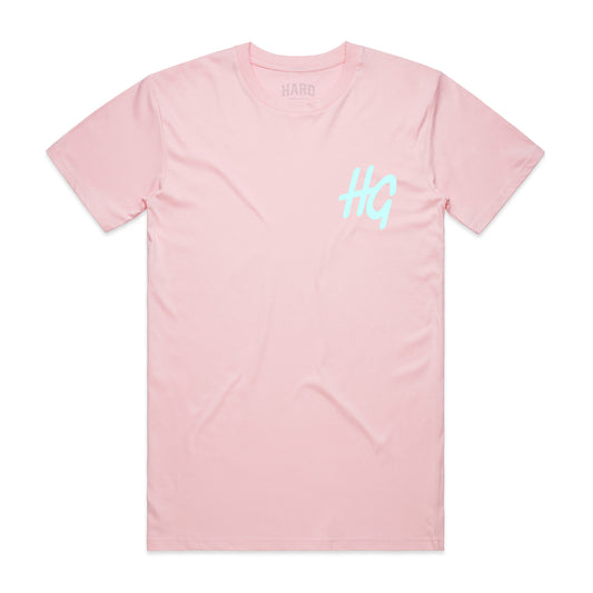 Italic Logo BP Tee Pink