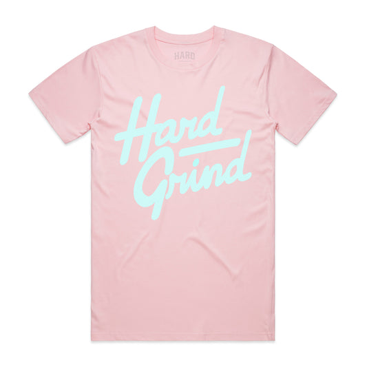 Italic Logo Tee Pink