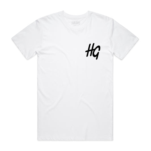 Italic Logo BP Tee White