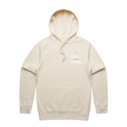 Stack Logo Hoodie Ecru